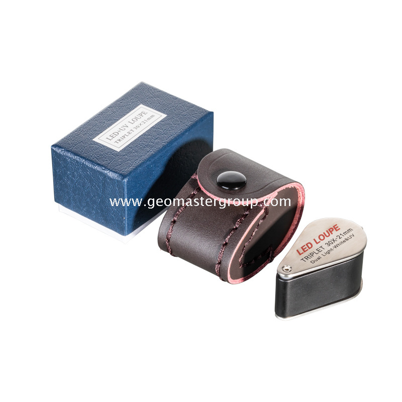 Kính lúp UV/LED trắng (30x,21mm)