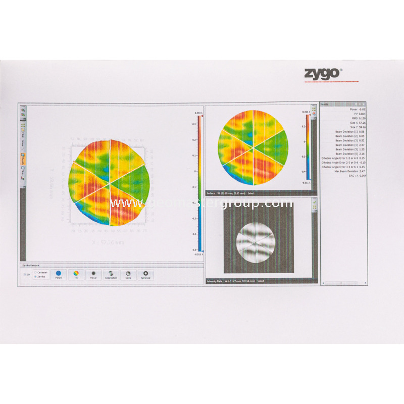 Lăng kính thanh L (GHT112-8BK, Lăng kính xanh neon)