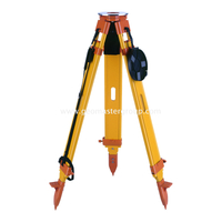 Chân máy bằng gỗ (đầu tròn, khóa kép)