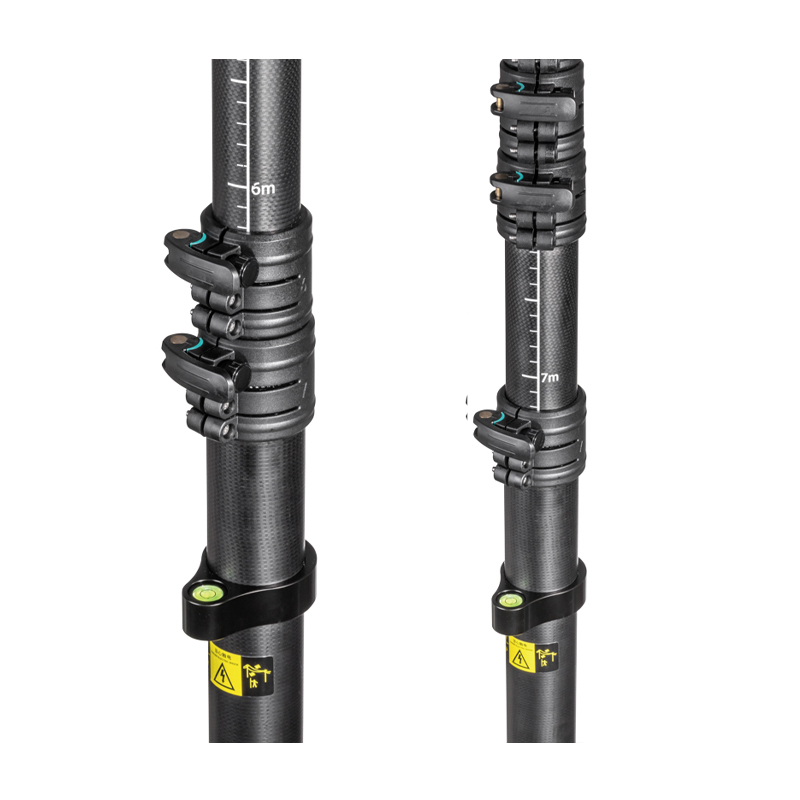 Cột GPS Al Carbon (8m) 