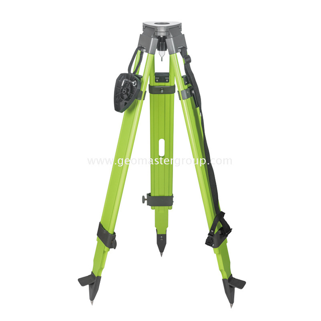 Chân máy bằng gỗ (đầu phẳng, khóa xoắn, 176cm)