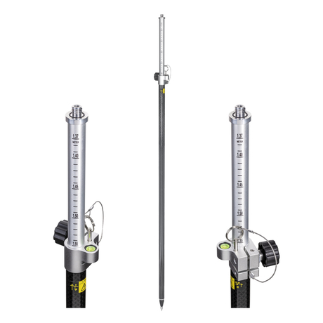 Cực RTK Al & Carbon (2,5m,PinLoc4) 