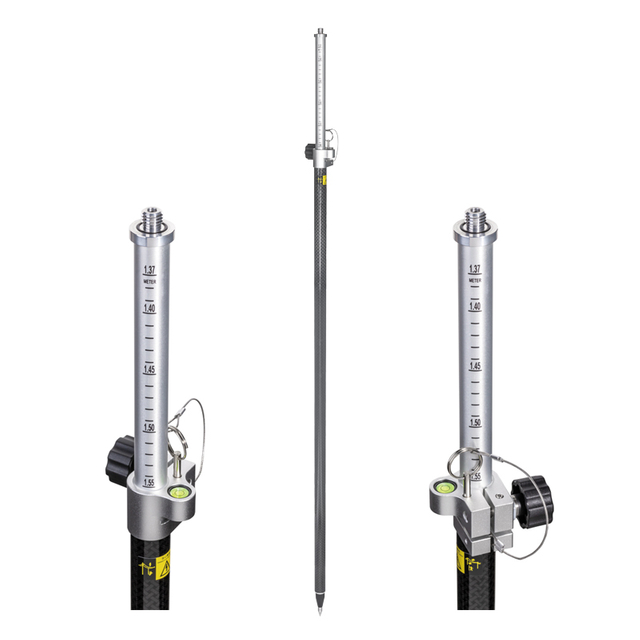 Cực RTK Al & Carbon (2,5m,PinLoc4) 